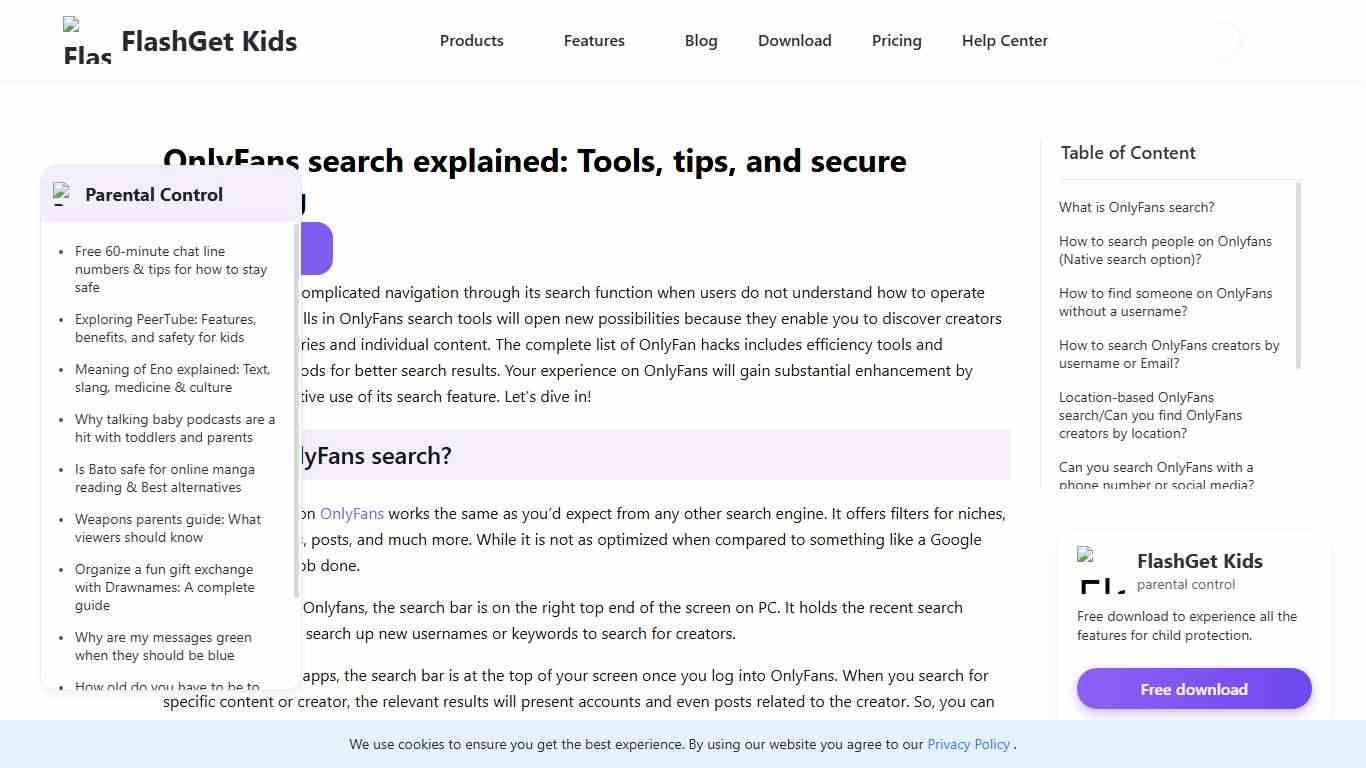 OnlyFans search explained: Tools, tips, and secure searching